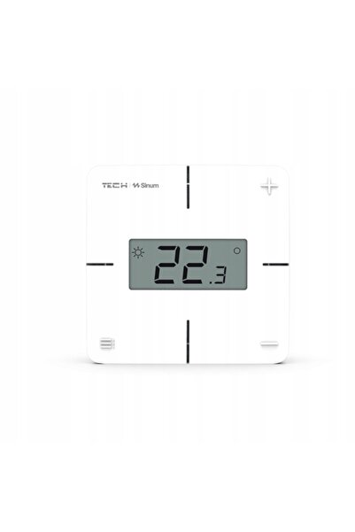 Tech Sinum R-S1 Controler de temperatură cu fir ALB kc911
