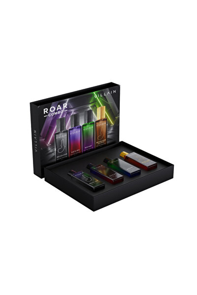 Villain Roar Combo Eau De Parfum Gift Set 4x20 ML