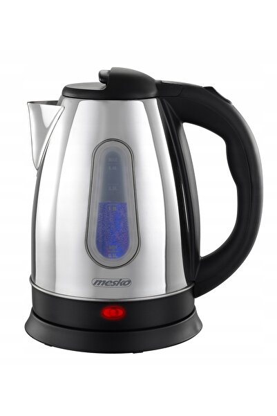 MESKO Fierbător electric fără fir, metalic, INOX, 1,8L, Putere 1500W, MS 135