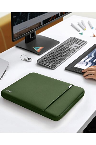 Tomtoc Husă pentru Macbook Air/Pro 13 " Defender-A13 Verde