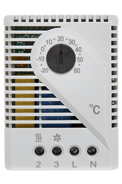 NO BRAND Termostat pentru încălzitoare, ventilatoare, 230V, deschidere și înc...