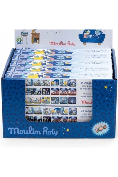 NO BRAND Puce & Pilou Moulin Roty proiector cu lanternă pentru jocuri de teatru