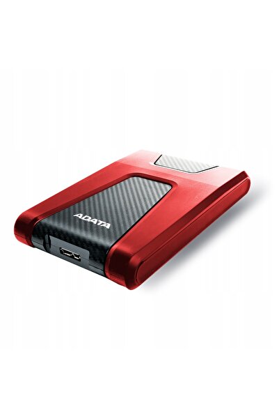 Adata Hard disk extern HD650 2TB USB 3.2 Gen. 1 Roșu Argintiu