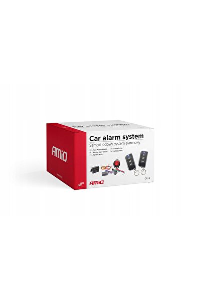 AMIO Alarmă auto universală CA14 cu telecomenzi