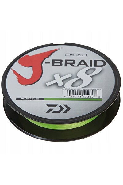 daiwa Plecionka J-Braid X8 0,20mm/300m chartreuse