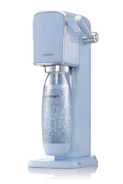 sodastream SATURATOR ART BLUE O STICLĂ + CARTUȘ PENTRU GAZIFICAȚIA APEI