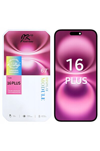 NO BRAND Display pentru iPhone 16 Plus Ecran LCD Incell JK A3290 Cip de înloc...