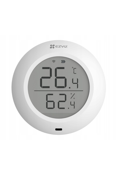 EZVIZ Senzor de temperatură și umiditate T51C ZigBee 3.0 cu ecran de 1.8 inch