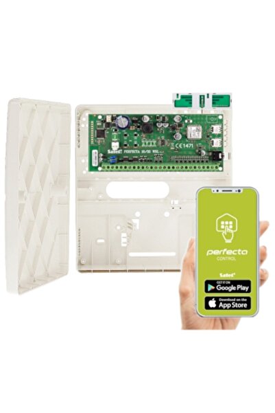 SATEL PERFECTA 16 LTE SMS SIRENA BLACK APP KIT SISTEM DE ALARMĂ ACASĂ