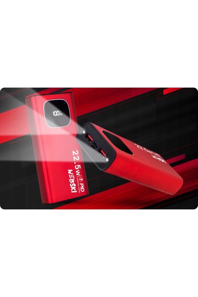 NO BRAND POWER BANK DIN ALUMINIU EXTREM DE REZISTENT, ÎNCĂRCĂTOR DE 30000mAh ...