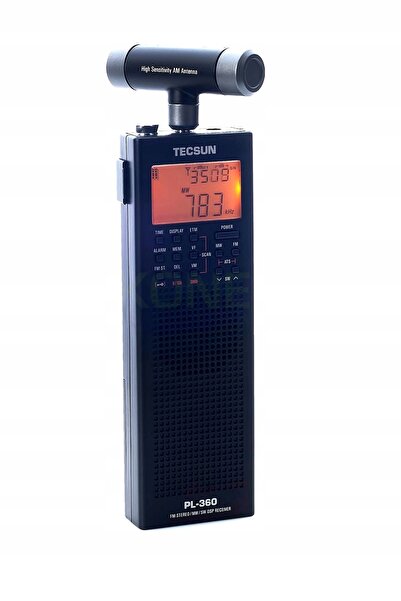 NO BRAND TECSUN PL-360 receptor global portabil cu DSP pentru urgențe radio