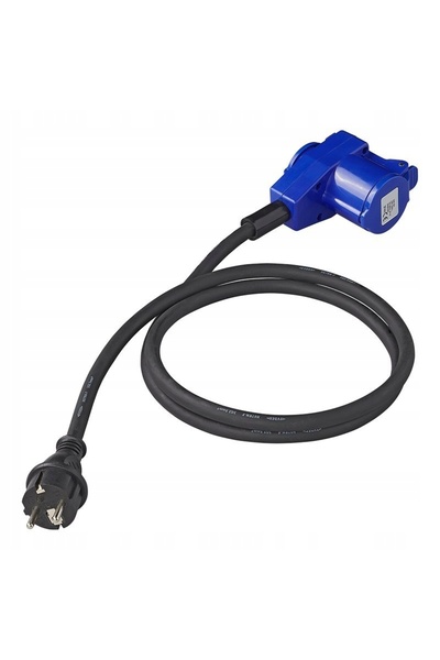 Proplus Adaptor unghiular priză CEE 40cm + priză Schuko 16A IP44 230V