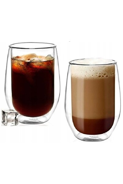 NO BRAND VIALLI 6 CĂNI TERMICE DIN STICLĂ CAFEA LATTE CEAI BĂUTURI SUC AMO 400