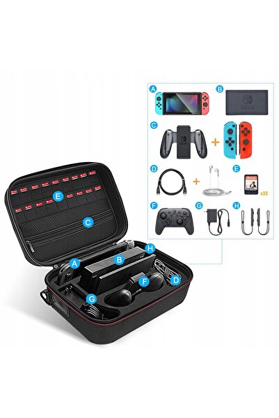 NO BRAND Husă de transport pentru Nintendo Switch OLED