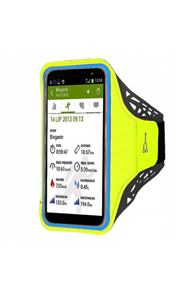 NO BRAND Husă de smartphone Sportwe + Set de căști