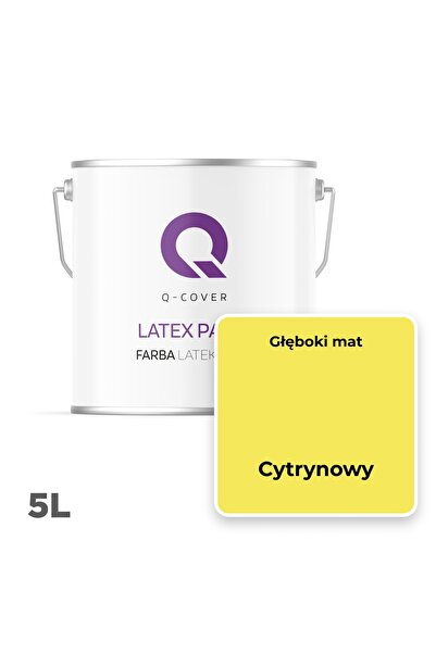 NO BRAND Vopsea de perete latex mat intens 5L Culoare Citrin H7276 Producător