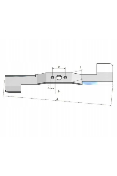 STIGA LAMĂ TIRMANĂTOARE COMBI 55 52CM CASTELGARDEN 1111-9277-02