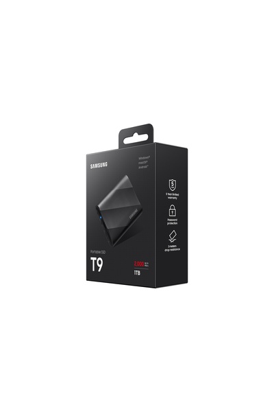 Samsung Unitate SSD portabilă T9 1TB USB 3.2 Gen. 2 Negru