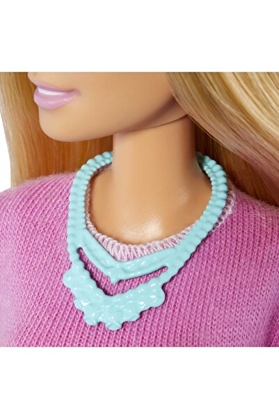mattel Păpușă Barbie profesoră cu laptop GJC23