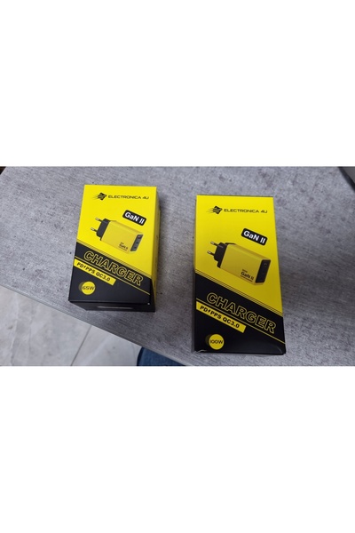 NO BRAND Încărcător rapid de perete 65W GaN II 3.25A 20V QC4.0+5.0 PD3.0 USB ...