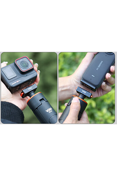 NO BRAND Adaptor, suport, conector rapid, magnet, filet de 1/4'' și GoPro pen...