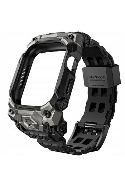 NO BRAND Carcasă Supcase + curea pentru Apple Watch 11 / 10 46 mm, solidă, sp...