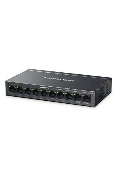 Mercusys Ms110Cp Διακόπτης Gigabit Ethernet, 10 Θύρες, Λειτουργία Poe+