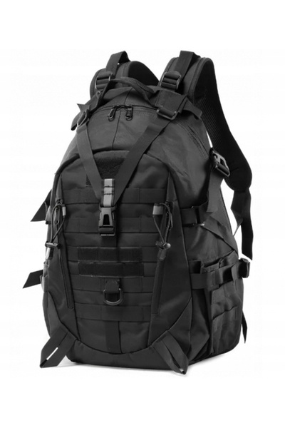 NO BRAND Rucsac tactic militar de asalt și supraviețuire, negru, 35L
