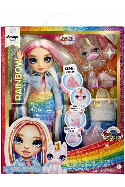 Rainbow High LALKA Amaya Rainbow Păpușă de 28cm + ACCESORII
