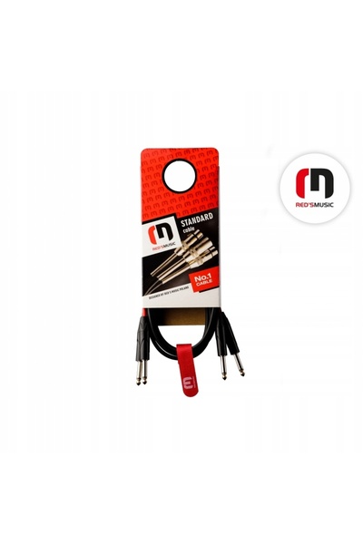 NO BRAND REDS AU13100 BX CABLU AUDIO 2 JACKI MAMĂ 2 JACKI TATĂ 10M