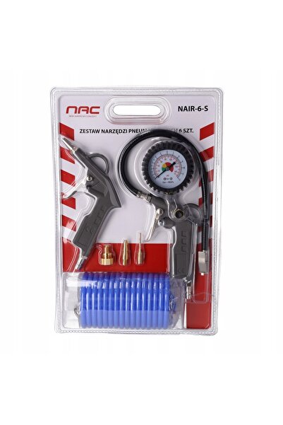NAC SCULE PNEUMATICE PENTRU COMPRESOR 2X PISTOL FURTUN DE 5M 3X DUZE