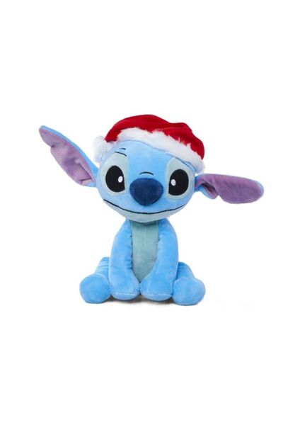 Simba Toys Jucărie de pluș DISNEY STITCH CU CĂȘTĂ DE MOȘ CRĂCIUN 25 cm pentru...