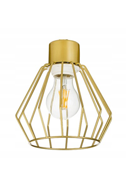 NO BRAND Lampă aplicată de perete reglabilă, stil loft, cu fir auriu, 1