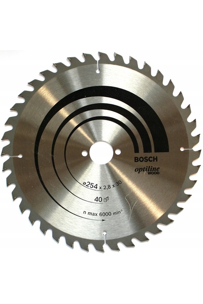 Bosch Disc de tăiere 254 x 30 40z OptilineWOOD