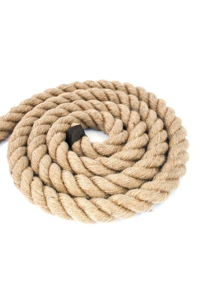 NO BRAND LINA Sfoară de iută decorativă nautică, răsucită, 36mm 10m