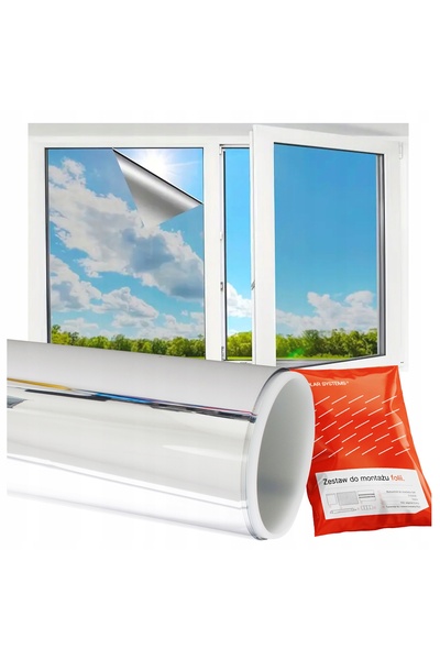 NO BRAND Folie de protecție solară pentru interior 50x30,5m (15m²) pentru sti...