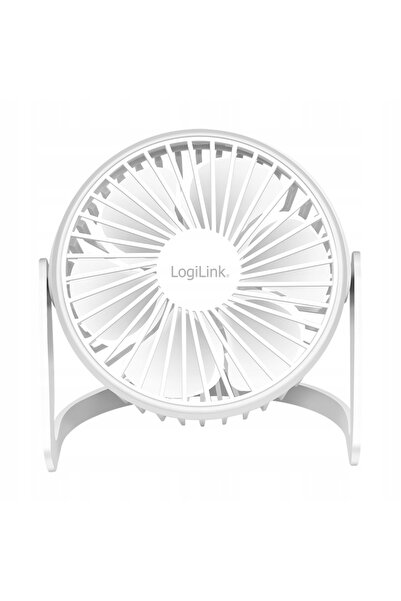 LogiLink UA0402 ventilator de birou 12.7 cm |   alb |   silențios și elegant