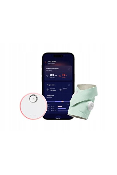 NO BRAND Monitor de bebeluși OWLET Dream Sock Monitor de respirație Mentă