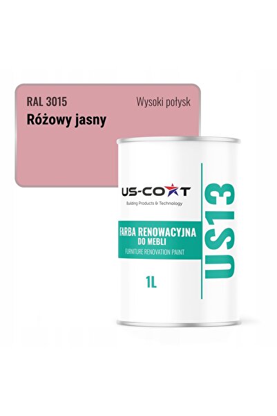 NO BRAND Vopsea pentru renovare mobilier, fronturi, dulapuri 1L Acrilic Roz d...