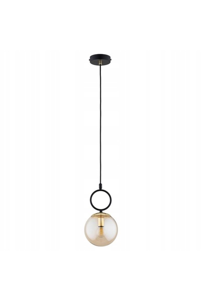 NO BRAND Lampă pendul ZWIS ALFA LISTER 61477, bilă de sticlă, lampă cromată n...