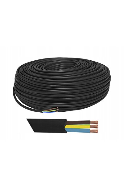 Lamex Cablu OMY 3x1.50 de conectare, rotund, din cupru negru, 100m