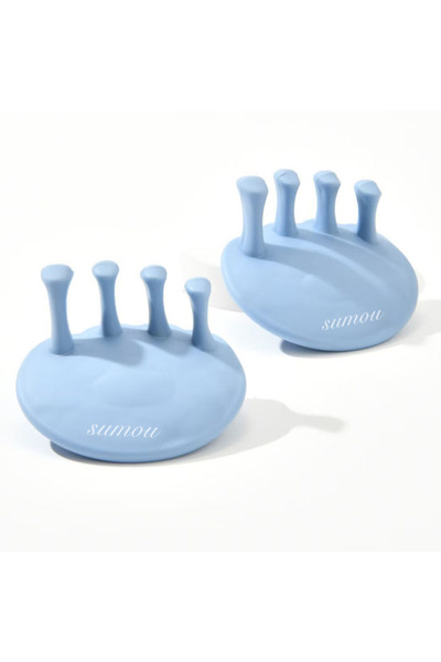 Choice blue New Fashion Toe Arch Trainer Thumb Eversion Corrector Toe Sole Ex...