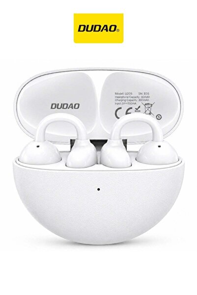DUDAO سماعات أذن لاسلكية U20S مفتوحة التصميم - تشطيب جلدي، إطار من التيتانيوم...