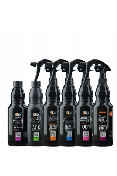 ADBL SET COSMETICE AUTO PENTRU ÎNCEPĂTORI SET GROS + Parfum auto 50ml