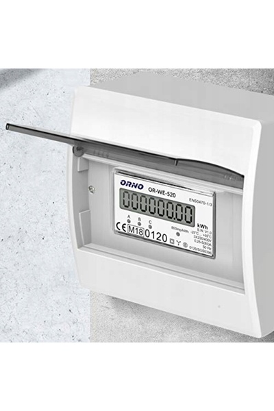 Orno Contor electronic de energie electrică trifazat, 80A