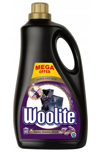 Woolite KIT MIX LICHID DE SPĂLARE PENTRU CULORI ȘI NEGRU CU KERATINĂ 2X 3.6L