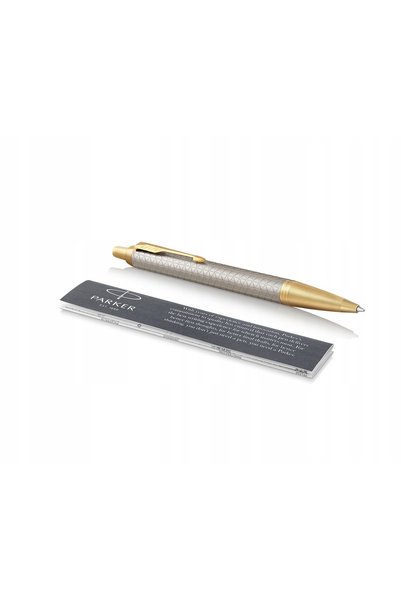 Parker IM Premium stilou argintiu GT