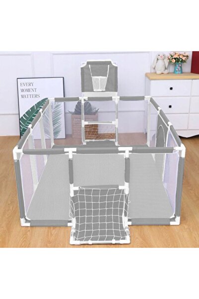 NO BRAND CUȘCĂ PENTRU COPII CU COȘ „Plac Zabaw” PISCINĂ USCATĂ 230x122 cu podea