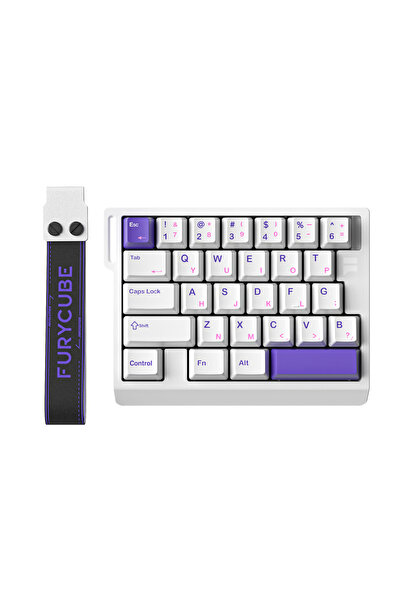 OYUNCU BAYKUŞ Furycube M30HE - 8K Hall Effect RGB Oyuncu Klavye, 0.01mm, SOCD...