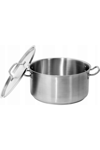 yato Vas de gătit GASTRO GARNEK NISKI cu capac, din oțel inoxidabil, 36x18cm,...
